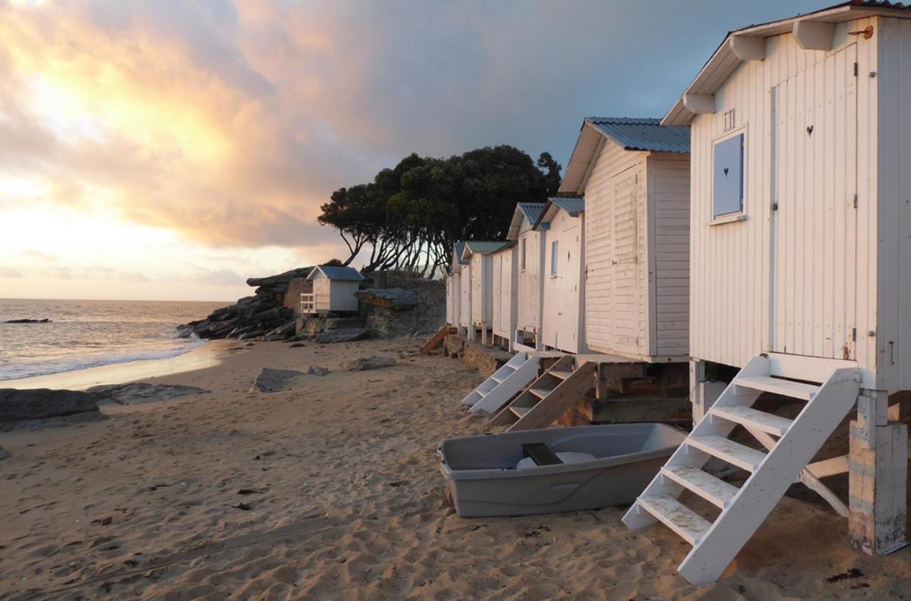 Maison Bord De Mer A Noirmoutier Barbâtre Exteriör bild